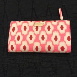 Kate Spade Pink Ikat Wallet